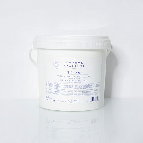 Заказать Масло карите с аргановым маслом «Черный чай» 2 кг / Beurre de Karité à l’huile d’argan parfum Thé Noir в Москве
