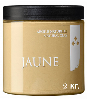 Заказать Желтая глина 2 кг/ Argile naturelle JAUNE / Yellow natural clay в Москве