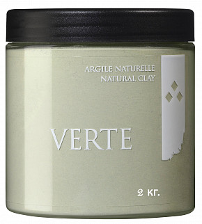 Заказать Зеленая глина 2 кг/ Argile naturelle VERTE / Green natural clay в Москве