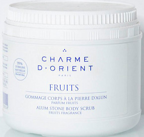 Заказать Гоммаж квасцовый с фруктовым ароматом 600 гр./ Gommage corps à la pierre d’alun parfum Fruits в Москве